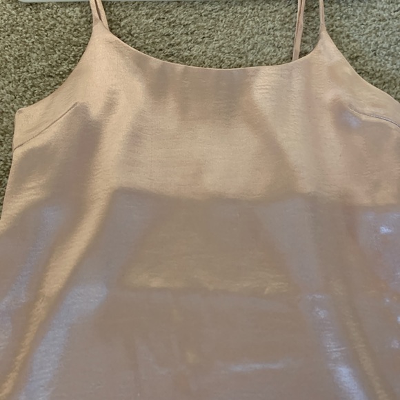 PINK SATIN SLIP DRESS - Picture 4 of 7